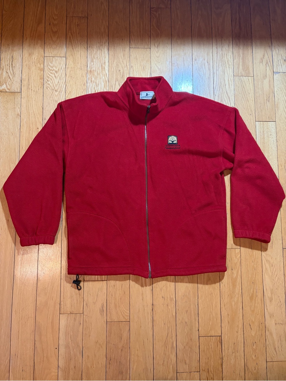 Men's Red Newfoundland Full-Zip Fleece Jacket